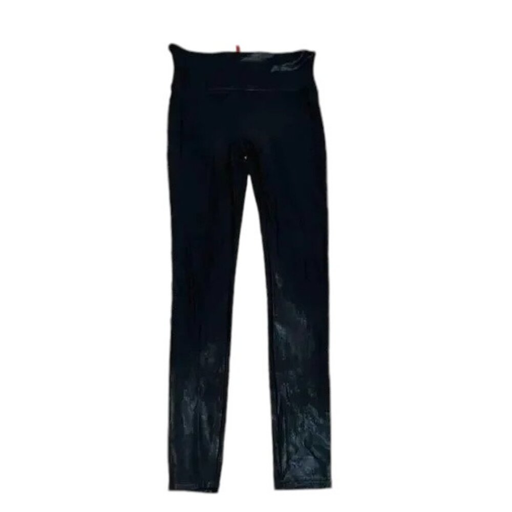 SPANX Faux Leather Leggings SIZE M